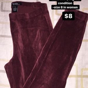 Corduroy velvet pants🤭🥰
